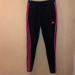 Adidas Pink Joggers.